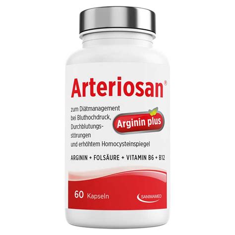 Arteriosan® Arginin Plus 60 St Shop Apotheke