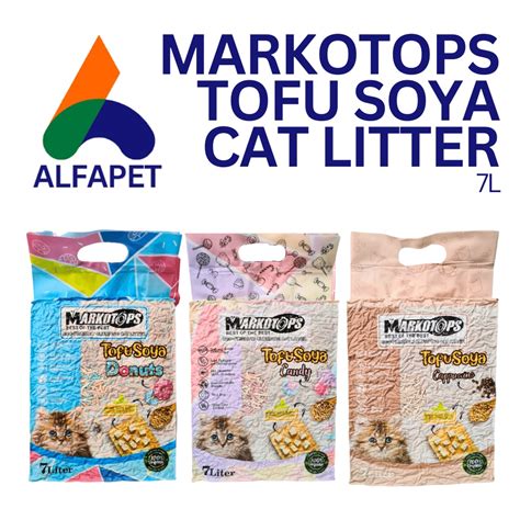 Jual Markotops Soya L Pasir Kucing Tofu Soya Cat Litter Shopee Indonesia