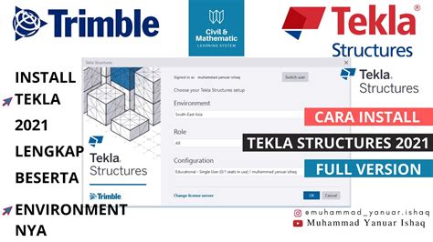 Tutorial Meng Install Tekla Structures Student Version 2021 Tanpa Crack