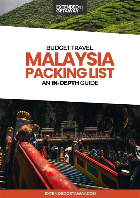 Backpacking Malaysia Packing List The Best Guide For 2024