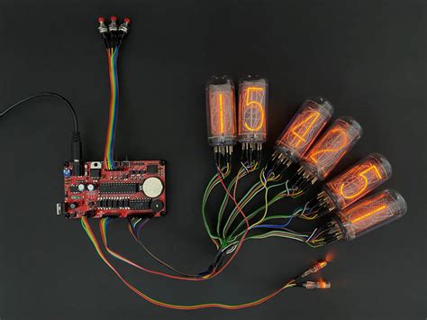 Universal Nixie Tube Clock Controller Kit Nixiediy