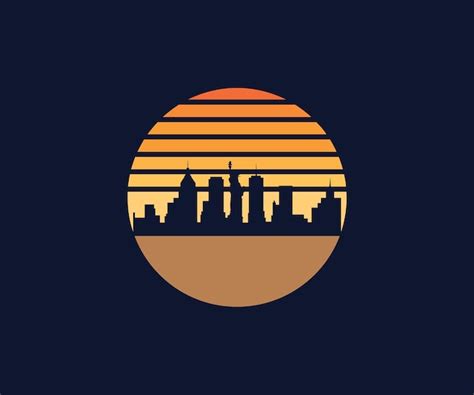 Premium Vector | Skyscraper silhouette