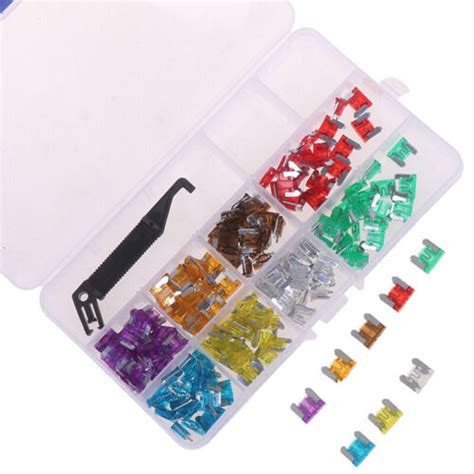 100x Micro Auto Car Low Profile Mini Blade Fuse Kit 3a5a7 5a10a15a 20a25 Go Ebay