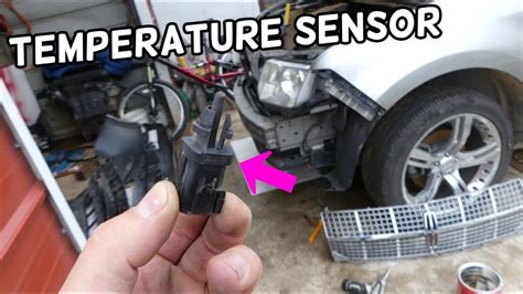 Ambient Air Temperature Sensor Location Replacement Lincoln Mkx Code P0073 Youtube