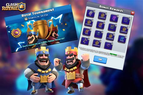 Clash Royale Royal Tournament Participation Rewards And More