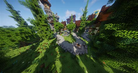 ⭐ Exclusive ⭐ Portal Island Aliensbuilds 🗾 Minecraft Map