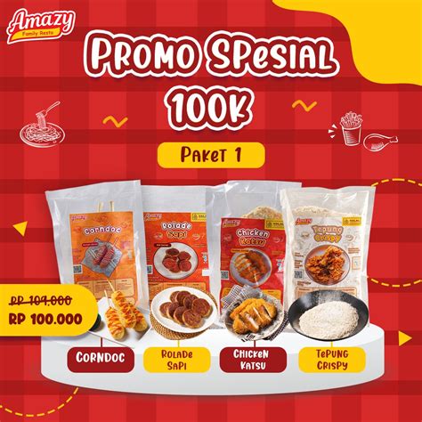 Paket Promo Spesial K Amazy Frozen