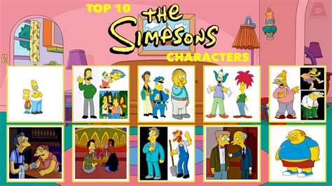 My Top 10 Simpsons Characters by Bart-Toons on DeviantArt