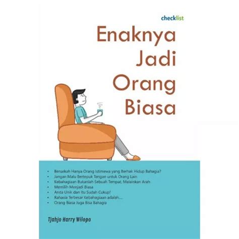 Jual Buku Enaknya Jadi Orang Biasa Checklist Shopee Indonesia