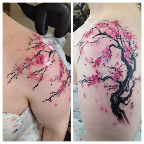 Estilostatuaje Club Cherry Tree Tattoos Blossom Tree Tattoo Cherry