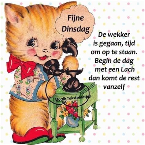 Pin Van Dietlinde Meidl Op Dinsdag Dinsdag Goedemorgen Fijne Dinsdag