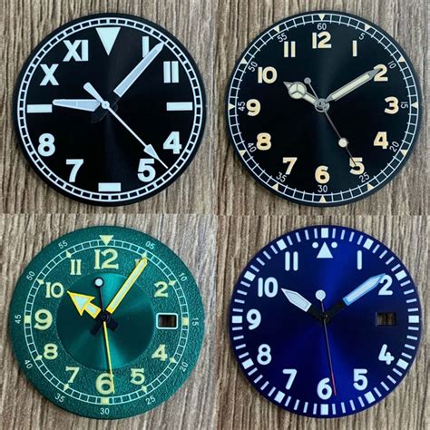 Nh Dial Mm Green Luminous Watch Hand Fit For Nh Nh R S