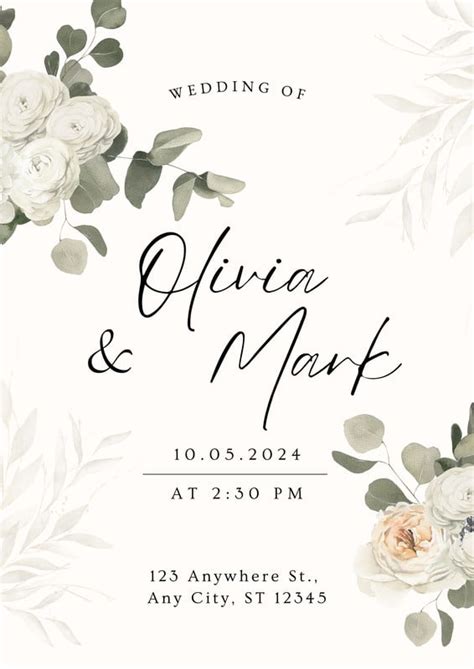 Page 4 - Customize 1,402+ Wedding Poster Templates Online - Canva