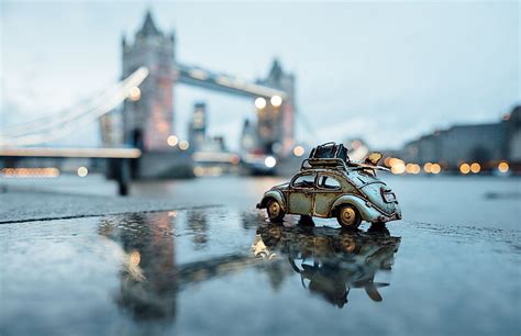 HD wallpaper: gray toy car, water, city, urban, rain, toys, London ...