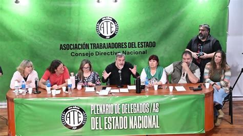 Ate Anunció Un Paro Para Este Jueves Reclama La Renovación De 65 Mil