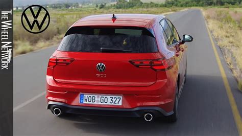 2020 Volkswagen Golf Gti Kings Red Metallic Driving Interior Exterior Youtube