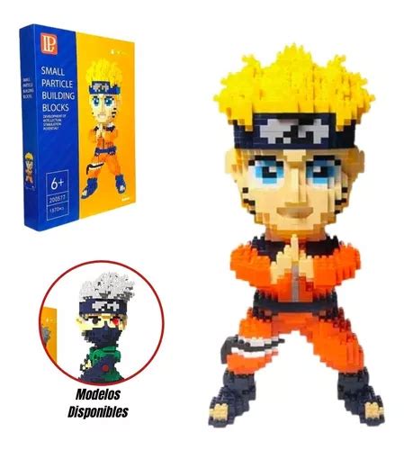 Rompecabezas D Mini Bloques Armables Anime Naruto Kakashi Mercadolibre