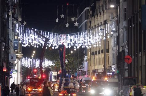 Oxford Street's Christmas lights go up in SEPTEMBER as nation readies ...