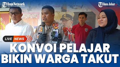 VIRAL KONVOI PELAJAR ACUNGKAN CELURIT DI JALANAN SUKABUMI BIKIN WARGA