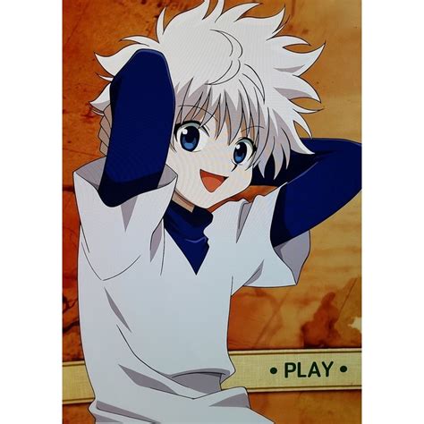 Jual Sticker Anime Hunter X Hunter Killua Zoldyck Murah Meriah Banyak