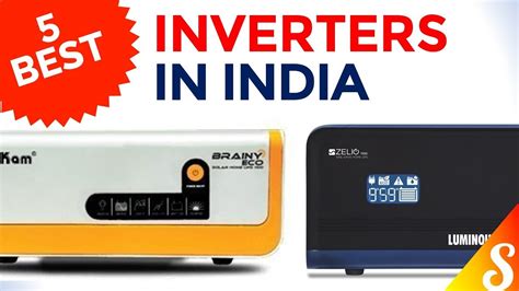 Best Inverters For Home Use In India With Price Youtube