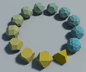 Tiling with archimedean Solids by Lukas Pratz | Download free STL model | Printables.com