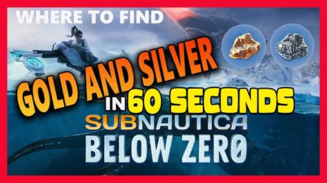 60 Seconds To Find Gold And Silver In Subnautica Below Zero Short