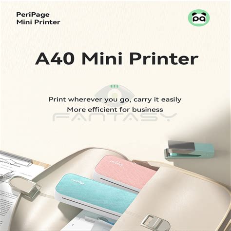 Peripage A40 300DPI Portable A4 Printer Mini Inkless Thermal Paper