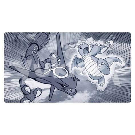 Playmat Limited Rayquaza Vs Dragonite Yukidex