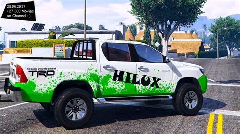 Toyota Hilux New Enb Top Speed Test Gta Mod Future Review Youtube