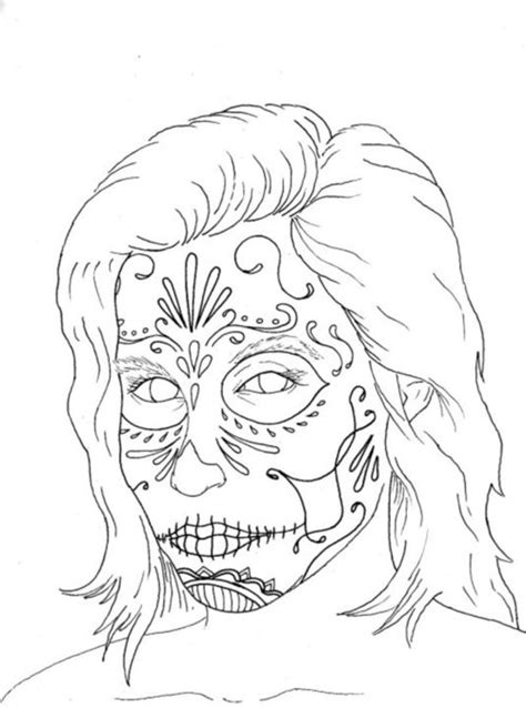 Coloriage Jour Des Morts F Tes Et Occasions Sp Ciales Dessin