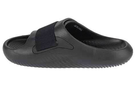 Crocs Mellow Luxe Recovery Slide 209413 001 Unisex Klapki Czarne