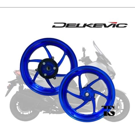 Jual Velg Delkevic Xmax Biru Original Delkevic Velg Xmax By