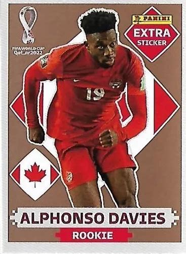 Figurinha Extra Alphonso Davies Rookie Bronze Original Mercadolivre