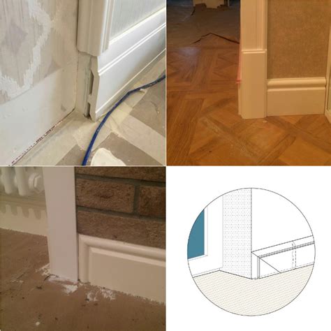 Как правильно приклеить полиуретановый плинтус к полу