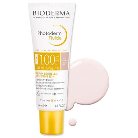 Bioderma Photoderm Max Fluide Tres Claire Protector Solar Spf100 40ml