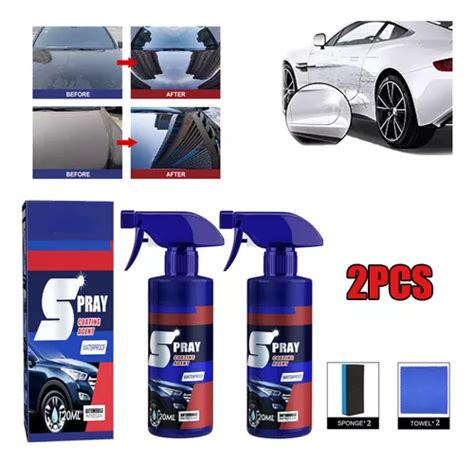 Spray De Revestimiento 3 En 1 De Alta Protección Quick Car Cuotas