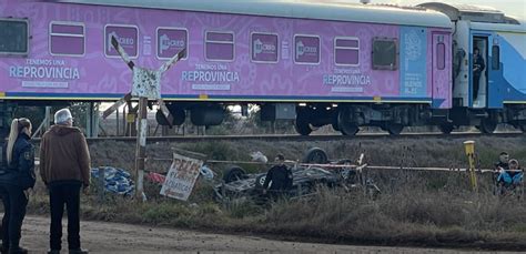 Accidente Fatal Un Tren Arroll A Un Auto Y Muri Una Adolescente