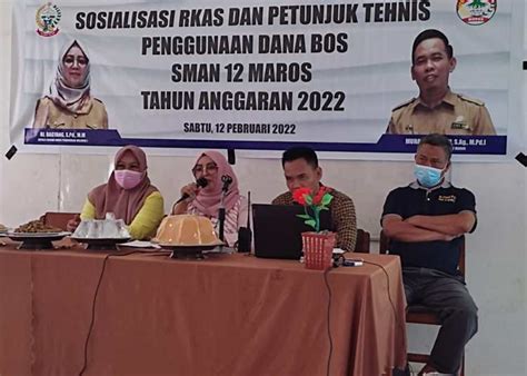 Gelar Sosialisasi Rkas Dan Juknis Penggunaan Dana Bos Manaemen Sma