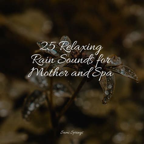 25 Relaxing Rain Sounds For Mother And Spa Water Spa Qobuz