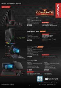 Lenovo Flyer Pg Brochures From Cee Show Singapore On Tech Show