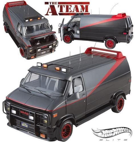 Furgão da série esquadrão classe a em escala 1 18 hot wheels elite Artofit