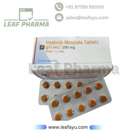 Glivec 100 Mg Imatinib Mesylate Tablets For Personal At Rs 655 Stripe