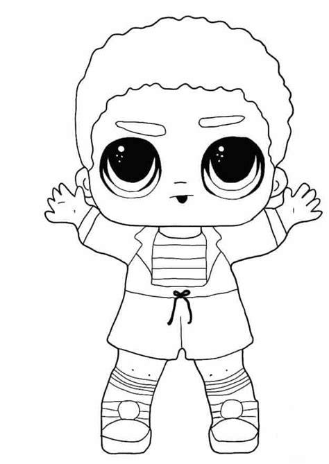 Lol Surprise Queen Bee Coloring Pages