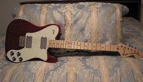 Fender Fsr 72 Telecaster Deluxe Red Sparkle Reverb