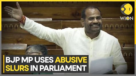 India BJP MP Ramesh Bidhuri Uses Communal Slurs Against Danish Ali In