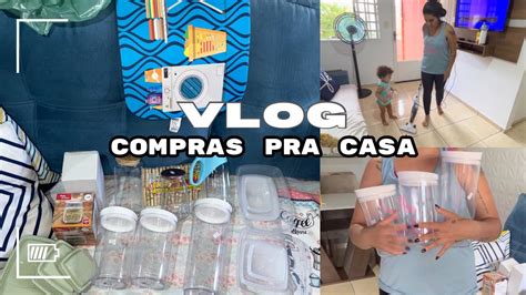 Comprei várias coisinhas para casa cozinha VLOG YouTube