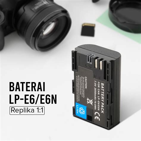 Jual Baterai Kamera Canon Eos D Lp E E N Mah Replika