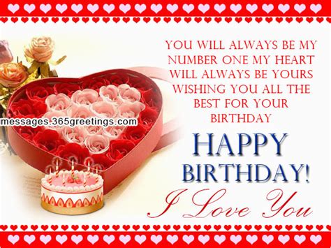 Romantic Birthday Card Messages for Him Romantic Birthday Wishes 365greetings Com | BirthdayBuzz