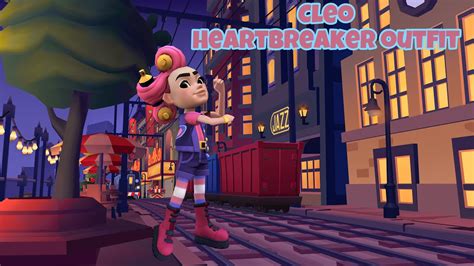 Subway Surfers Cleo Heartbreaker Outfit YouTube